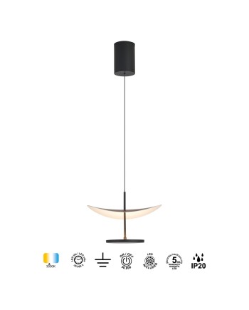 ABISAL * COLGANTE LED 1L 12W 3000K